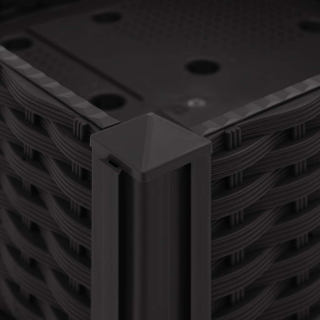 vidaXL Ζαρντινιέρα 80 x 40 x 23 εκ. από Πολυπροπυλένιο