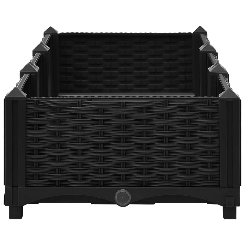 vidaXL Ζαρντινιέρα 120 x 40 x 23 εκ. από Πολυπροπυλένιο