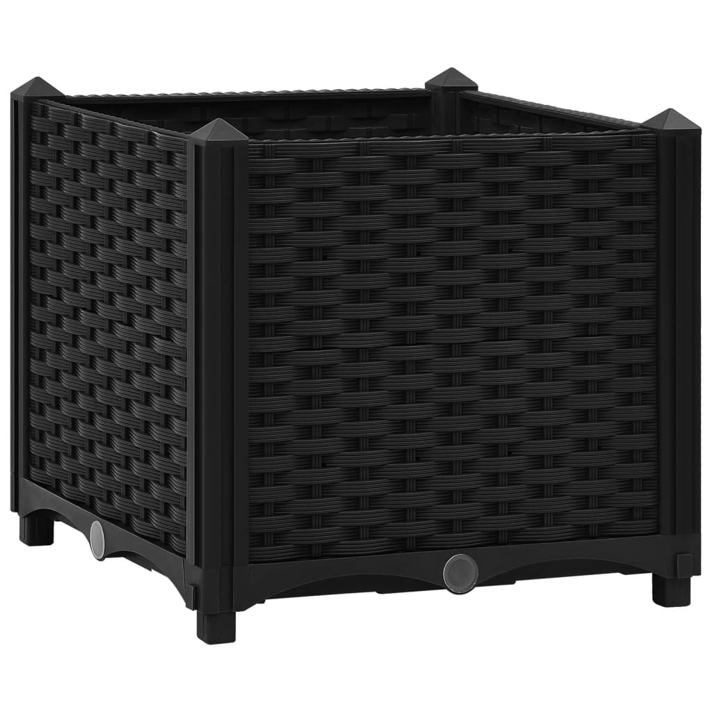 vidaXL Ζαρντινιέρα 40 x 40 x 38 εκ. από Πολυπροπυλένιο