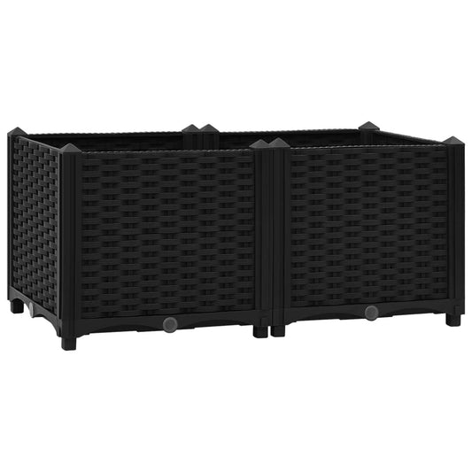 vidaXL Ζαρντινιέρα 80 x 40 x 38 εκ. από Πολυπροπυλένιο