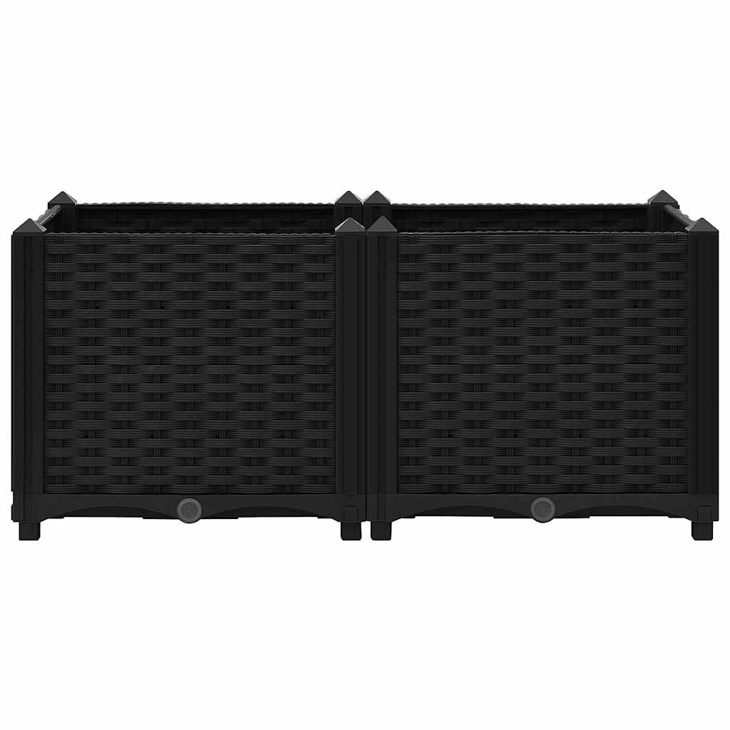 vidaXL Ζαρντινιέρα 80 x 40 x 38 εκ. από Πολυπροπυλένιο