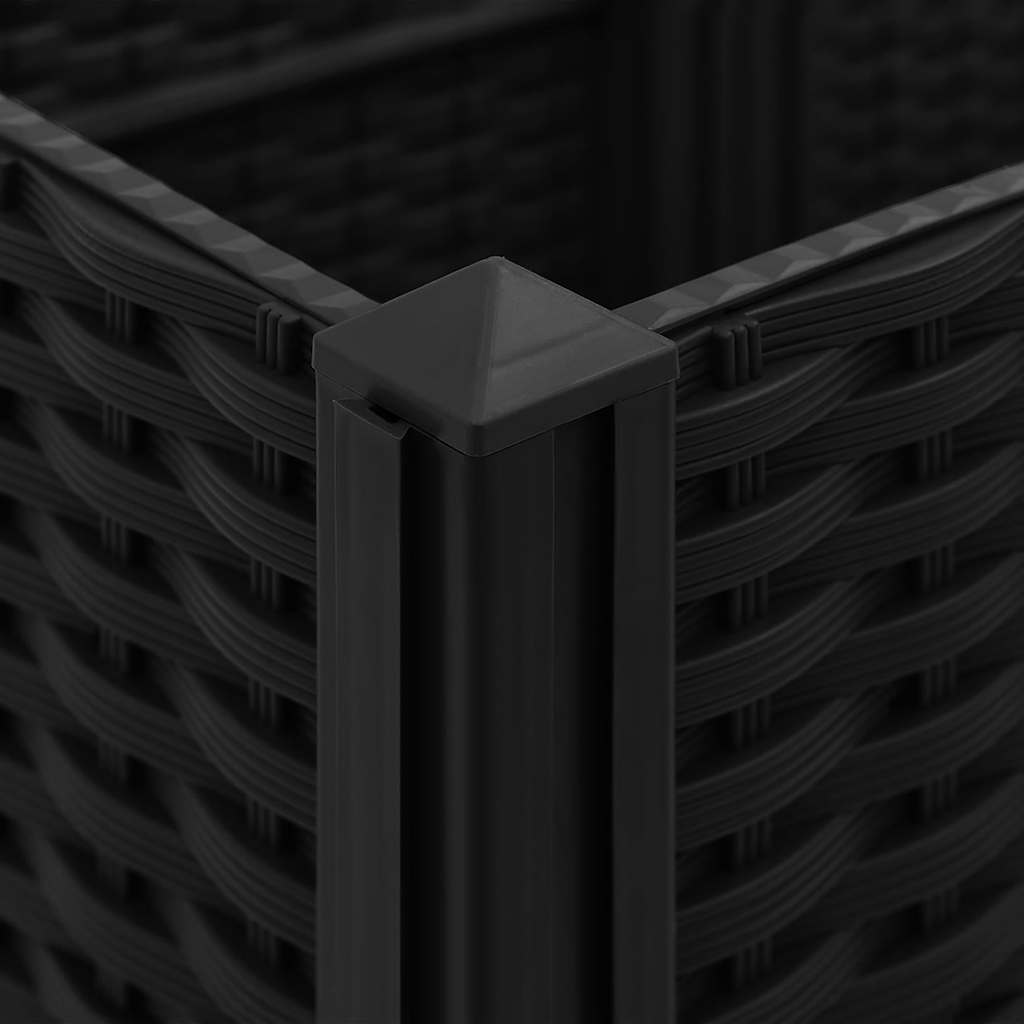 vidaXL Ζαρντινιέρα 80 x 40 x 38 εκ. από Πολυπροπυλένιο