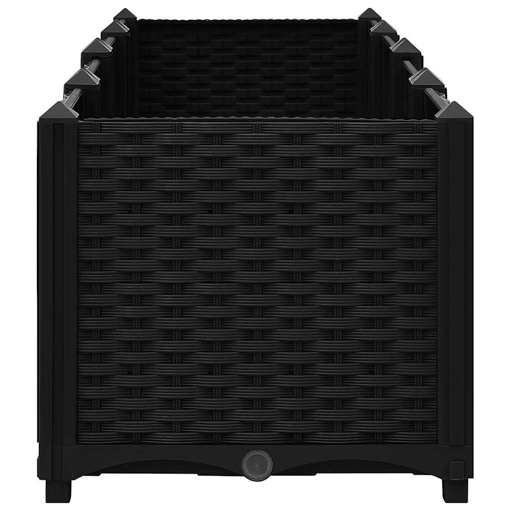 vidaXL Ζαρντινιέρα 160 x 40 x 38 εκ. από Πολυπροπυλένιο