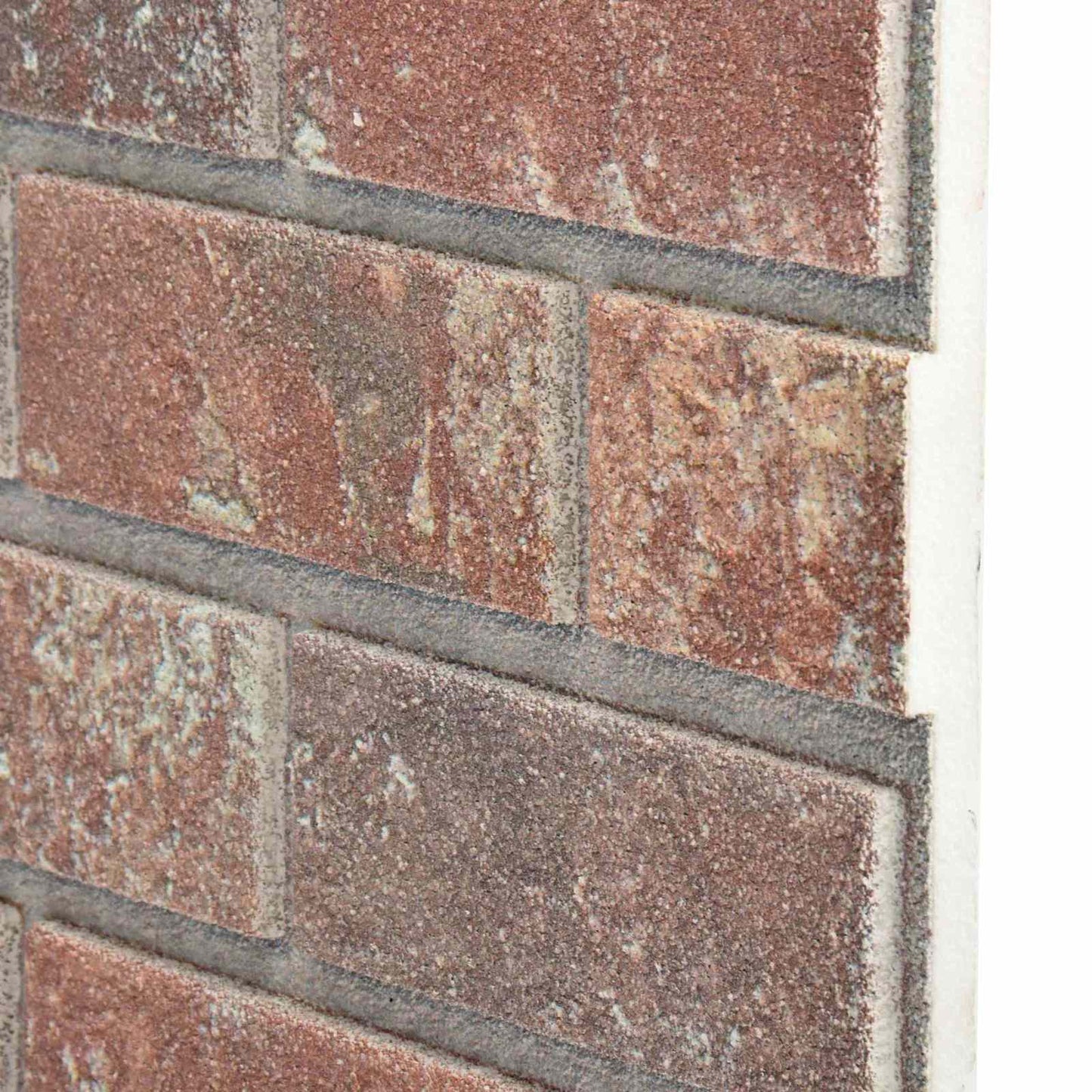 vidaXL Πάνελ τοίχου 10 pcs Σκούρο Καφέ και Γκρι 100 x 50 cm Αφρός EPS