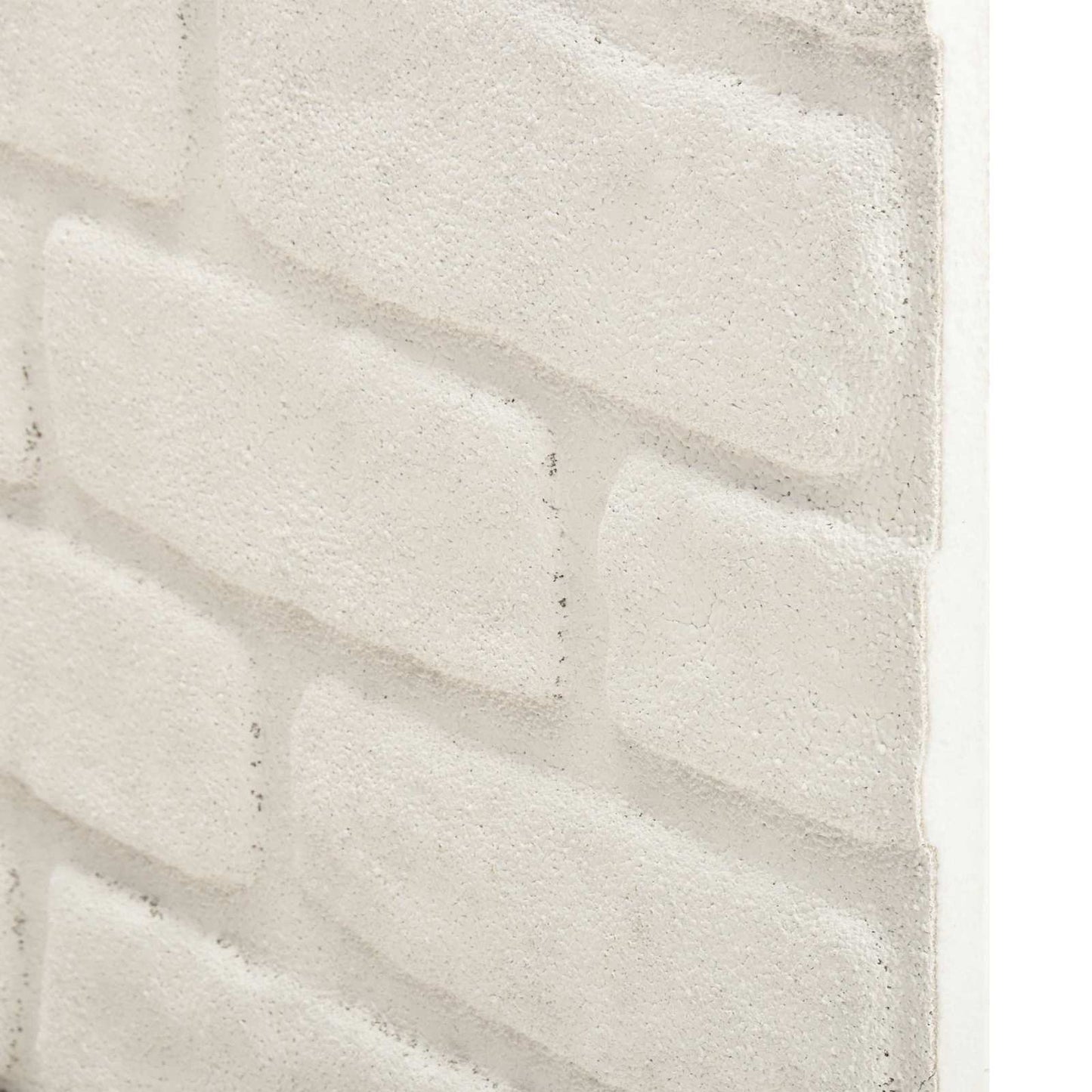 vidaXL Πάνελ τοίχου 10 pcs Λευκό 100 x 50 cm Αφρός EPS