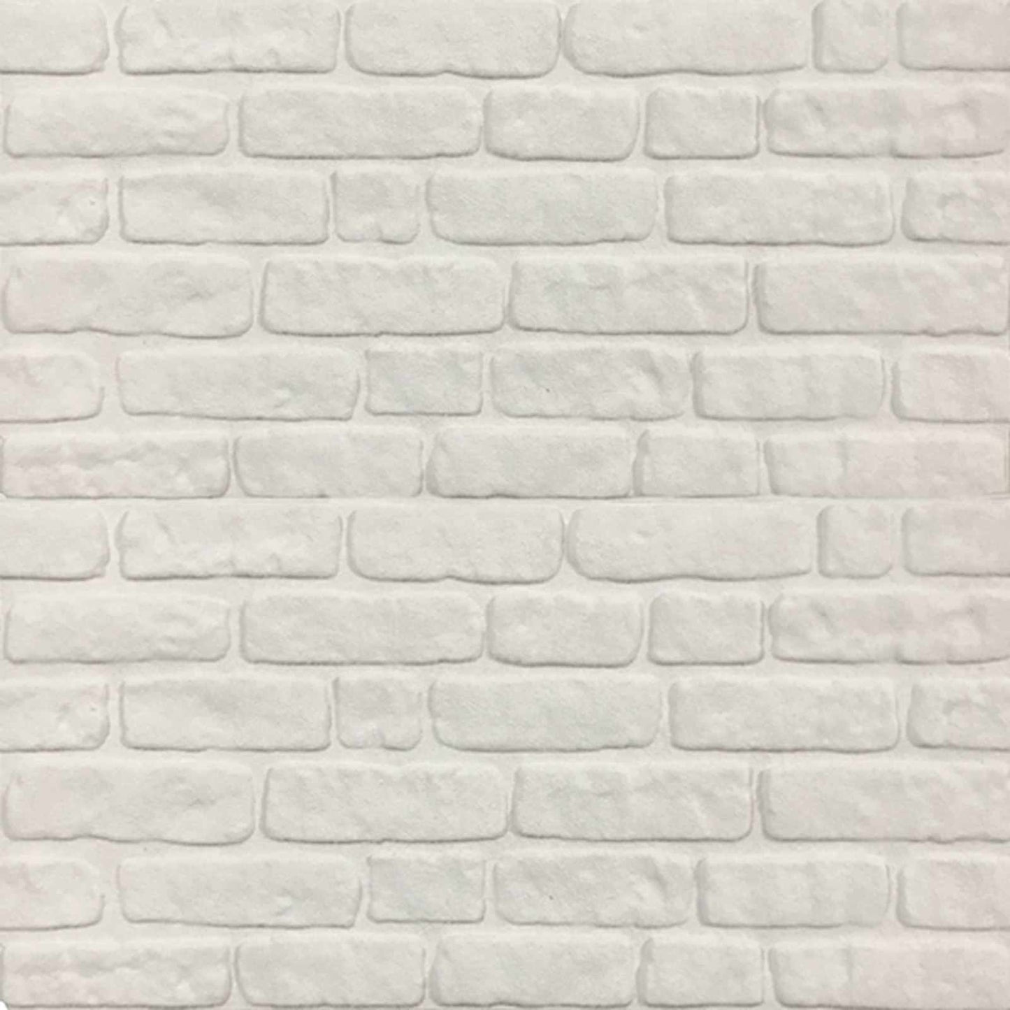 vidaXL Πάνελ τοίχου 10 pcs Λευκό 100 x 50 cm Αφρός EPS