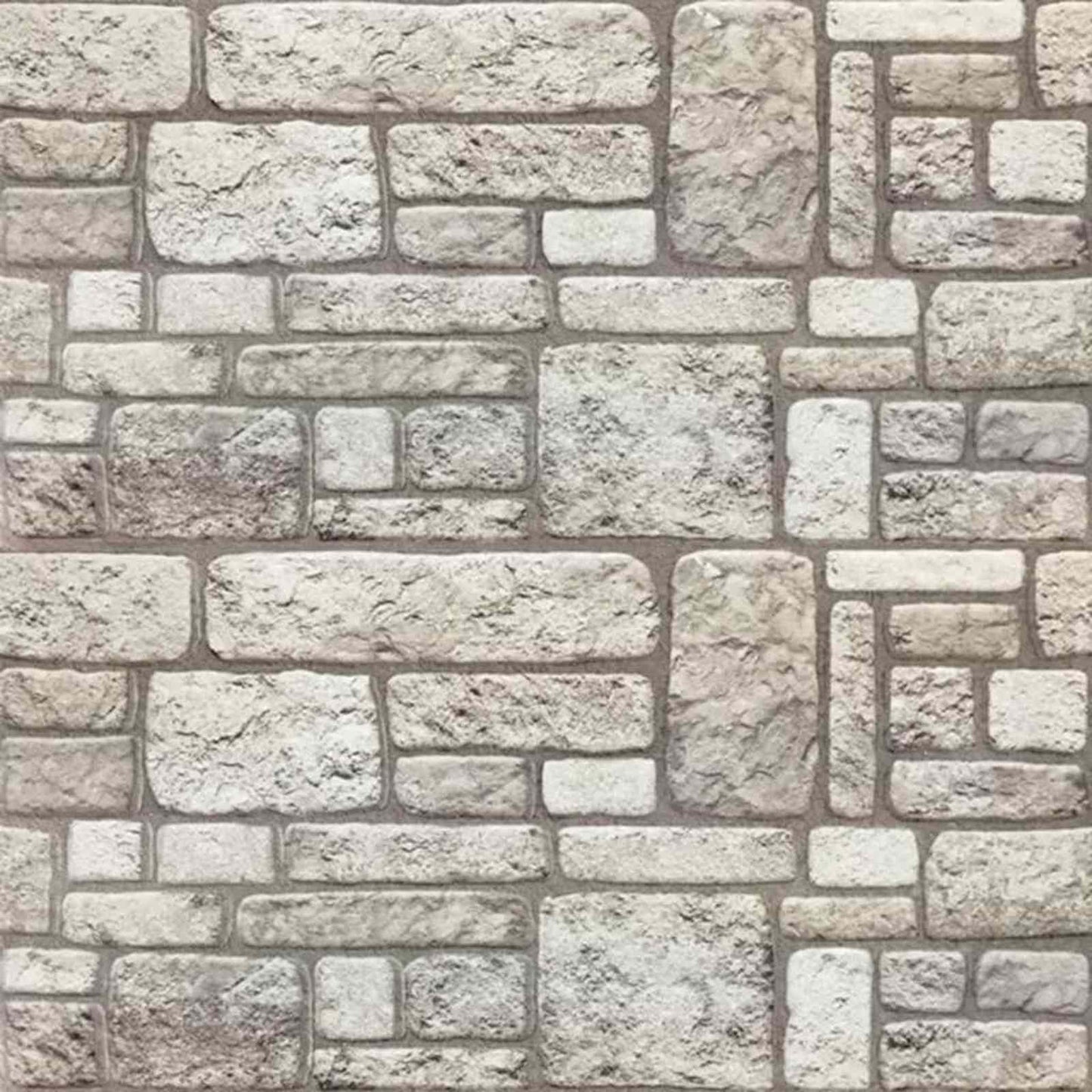 vidaXL Πάνελ τοίχου 10 pcs Γκρι 100 x 50 cm Αφρός EPS