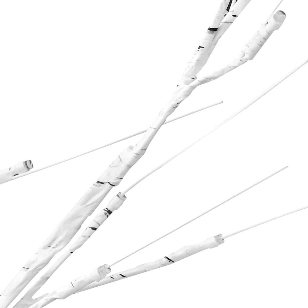 vidaXL Χριστουγ. Δέντρο Εξωτ./Εσωτ. Χώρου 200LED Ψυχρό Λευκό 1,8μ Ιτιά
