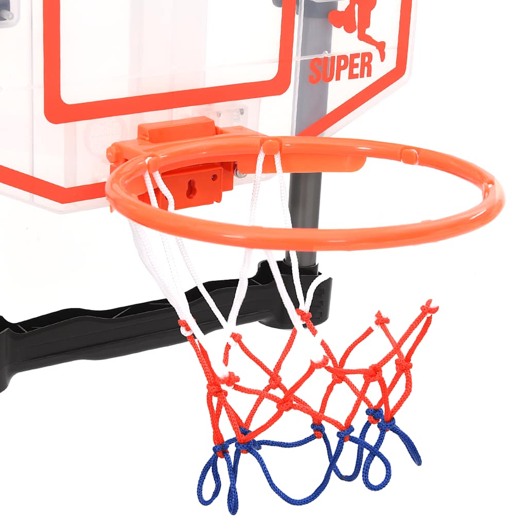 vidaXL Σετ Παιδικής Μπασκέτας για Πόρτα Ρυθμιζόμενο