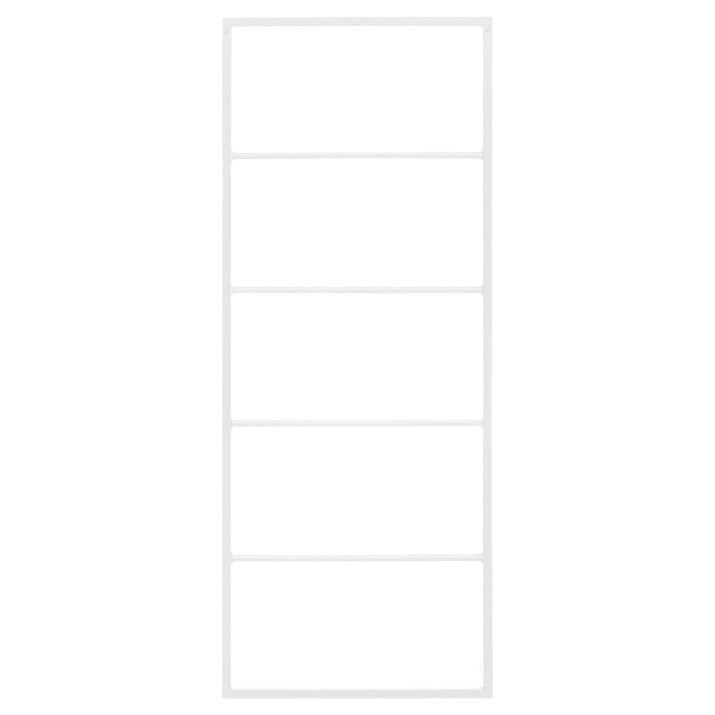 vidaXL Ράφι Πετσετών Λευκό Ατσάλινο 45x10x115 εκ.
