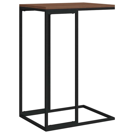vidaXL Τραπέζι Βοηθητικό Μαύρο 40x30x59 εκ. από Επεξεργασμένο Ξύλο