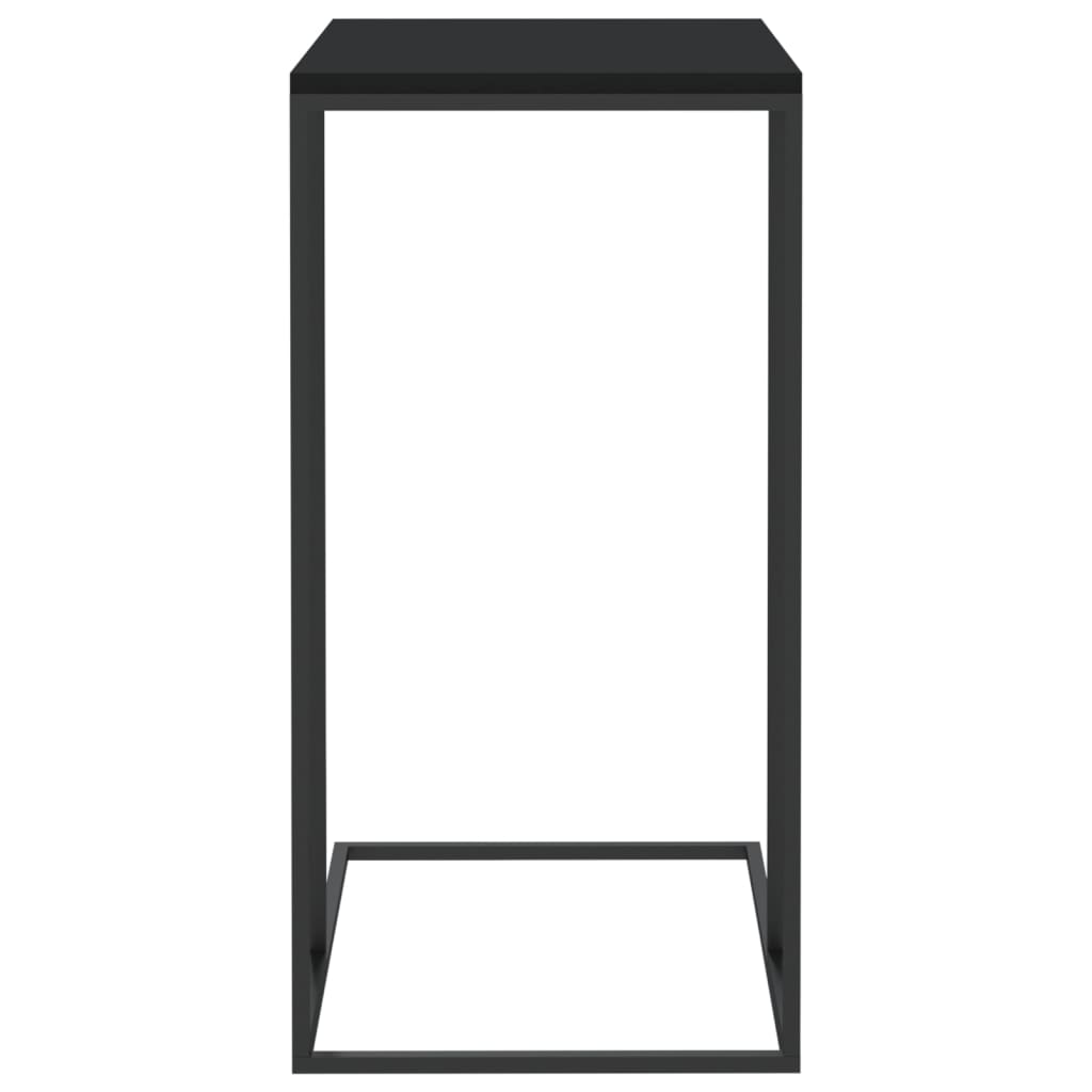 vidaXL Τραπέζι Βοηθητικό Μαύρο 40x30x59 εκ. από Επεξεργασμένο Ξύλο