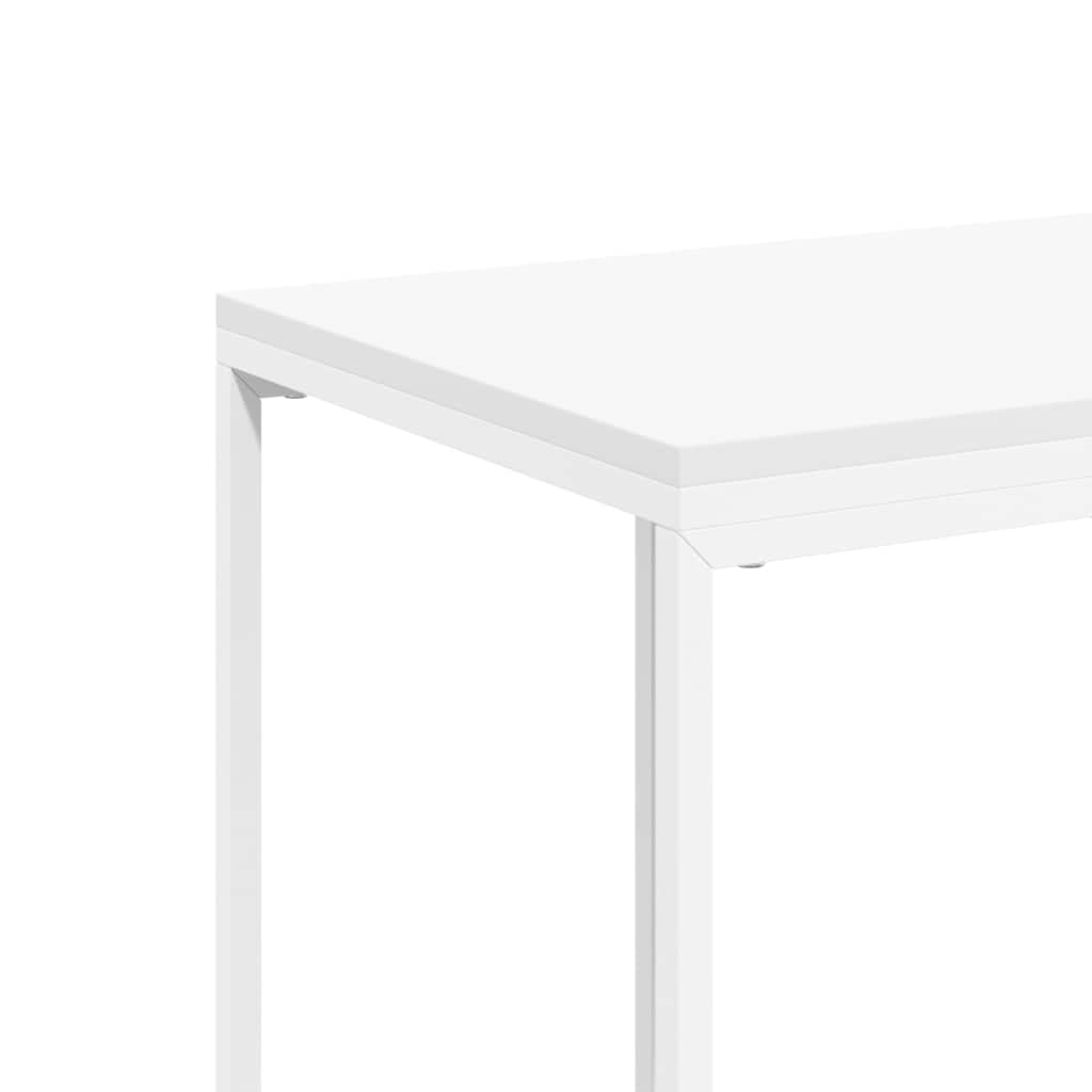 vidaXL Τραπέζι Βοηθητικό Λευκό 40x30x59 εκ. από Επεξεργασμένο Ξύλο