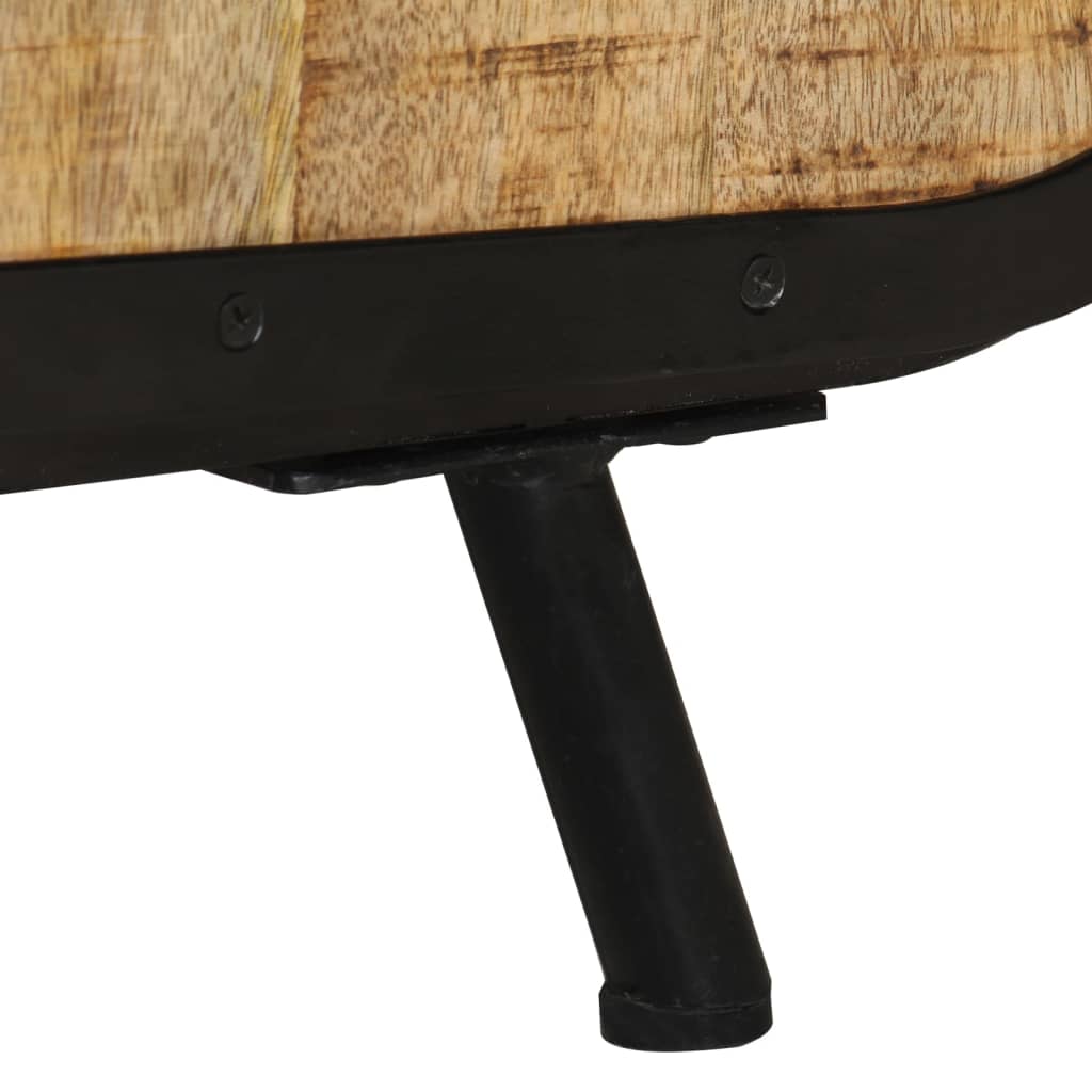 vidaXL Έπιπλο Τηλεόρασης 110 x 30 x 45 εκ. από Ακατέργαστο Ξύλο Μάνγκο