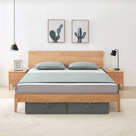 vidaXL Κουτιά Αποθήκευσης 2 τεμ. Ανθρακί 70 x 40 x 18 εκ. Υφασμάτινα