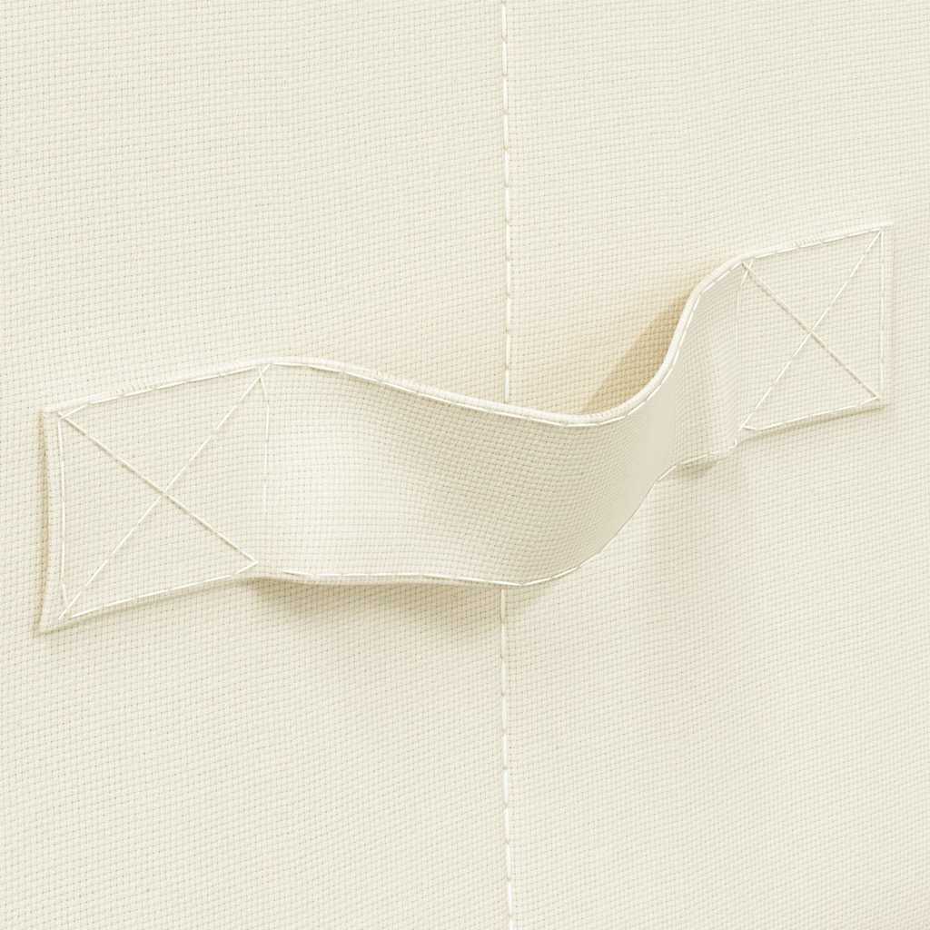 vidaXL Κουτιά Αποθήκευσης 2 τεμ. Κρεμ 70 x 40 x 18 εκ. Υφασμάτινα