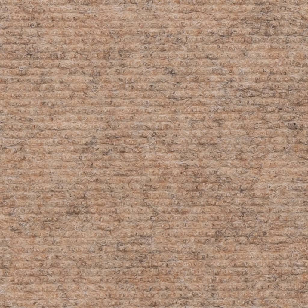 vidaXL Πατάκια Σκάλας Αυτοκόλλητα Ορθογώνια 15 τεμ. Αν. Καφέ 76x20 εκ.