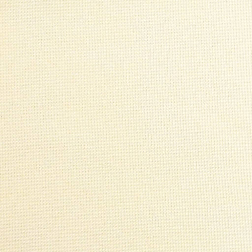 vidaXL Σκαμπό Μπαρ 2 τεμ. Κρεμ Υφασμάτινα