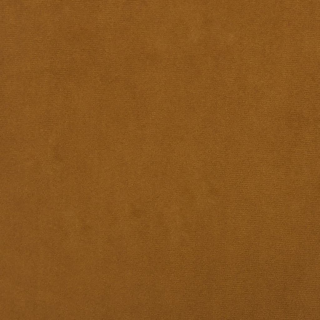 vidaXL Σκαμπό Μπαρ 2 τεμ. Καφέ Βελούδινα