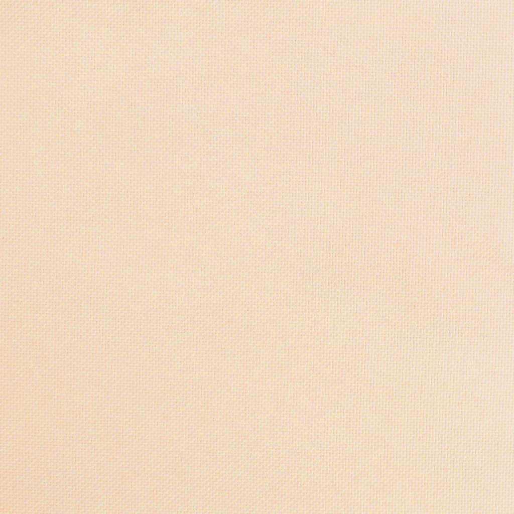 vidaXL Καρέκλα Γραφείου Περιστρεφόμενη Κρεμ Υφασμάτινη