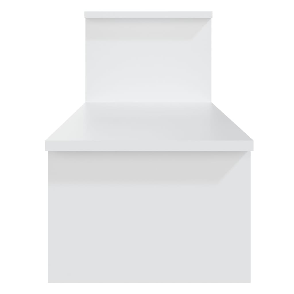 vidaXL Έπιπλο Τηλεόρασης Λευκό 180 x 30 x 43 εκ. από Επεξ. Ξύλο