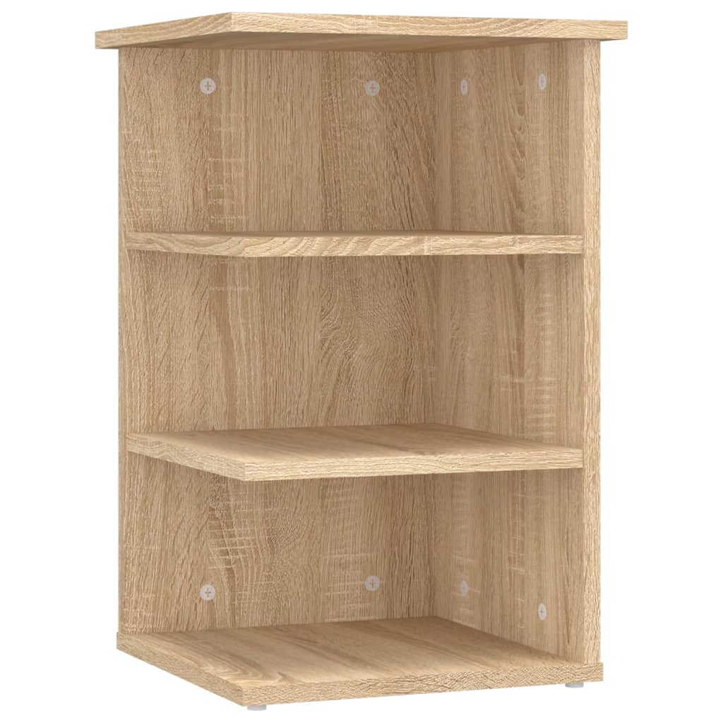 vidaXL Βοηθητικό Ντουλάπι Sonoma Δρυς 35 x 35 x 55 εκ. από Επεξ. Ξύλο