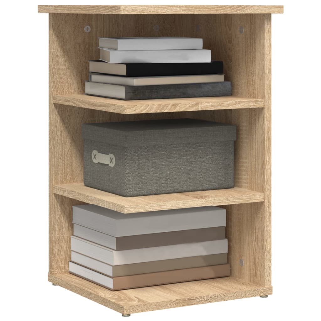 vidaXL Βοηθητικό Ντουλάπι Sonoma Δρυς 35 x 35 x 55 εκ. από Επεξ. Ξύλο