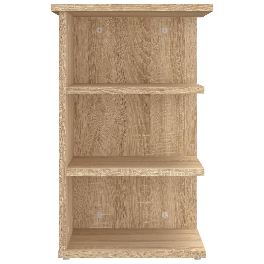 vidaXL Βοηθητικό Ντουλάπι Sonoma Δρυς 35 x 35 x 55 εκ. από Επεξ. Ξύλο