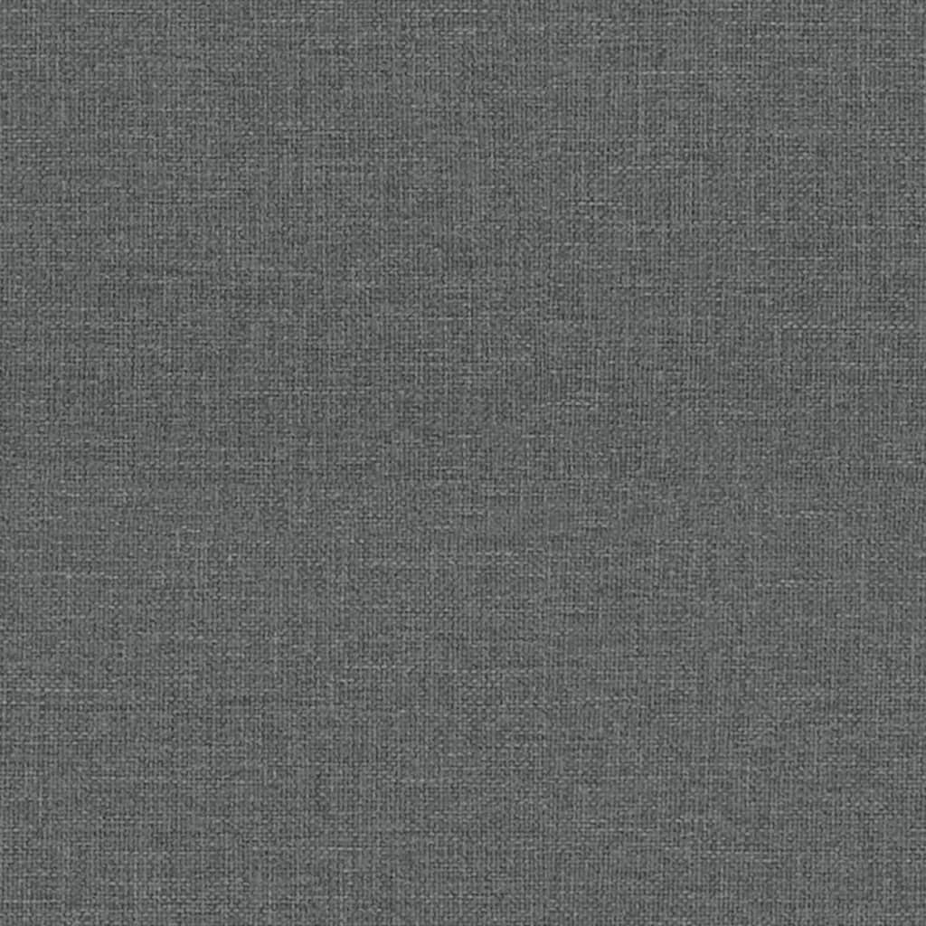 vidaXL Πολυθρόνα Ανακλινόμενη Ηλεκτρική Σκούρο Γκρι Υφασμάτινη