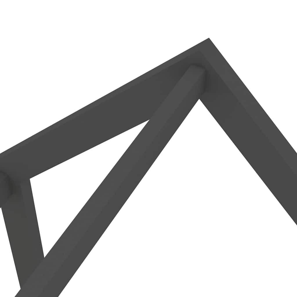 vidaXL Πλαίσιο Κρεβατιού Παιδ. Σκ. Γκρι 90x200εκ από Πεύκο & Συρτάρια