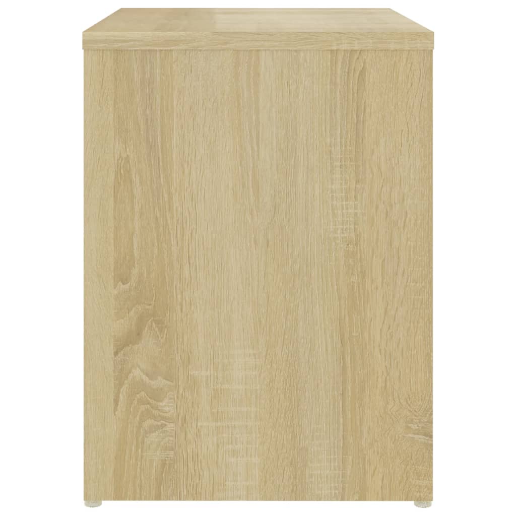 vidaXL Κομοδίνο Sonoma Δρυς 40 x 30 x 40 εκ. από Επεξ. Ξύλο