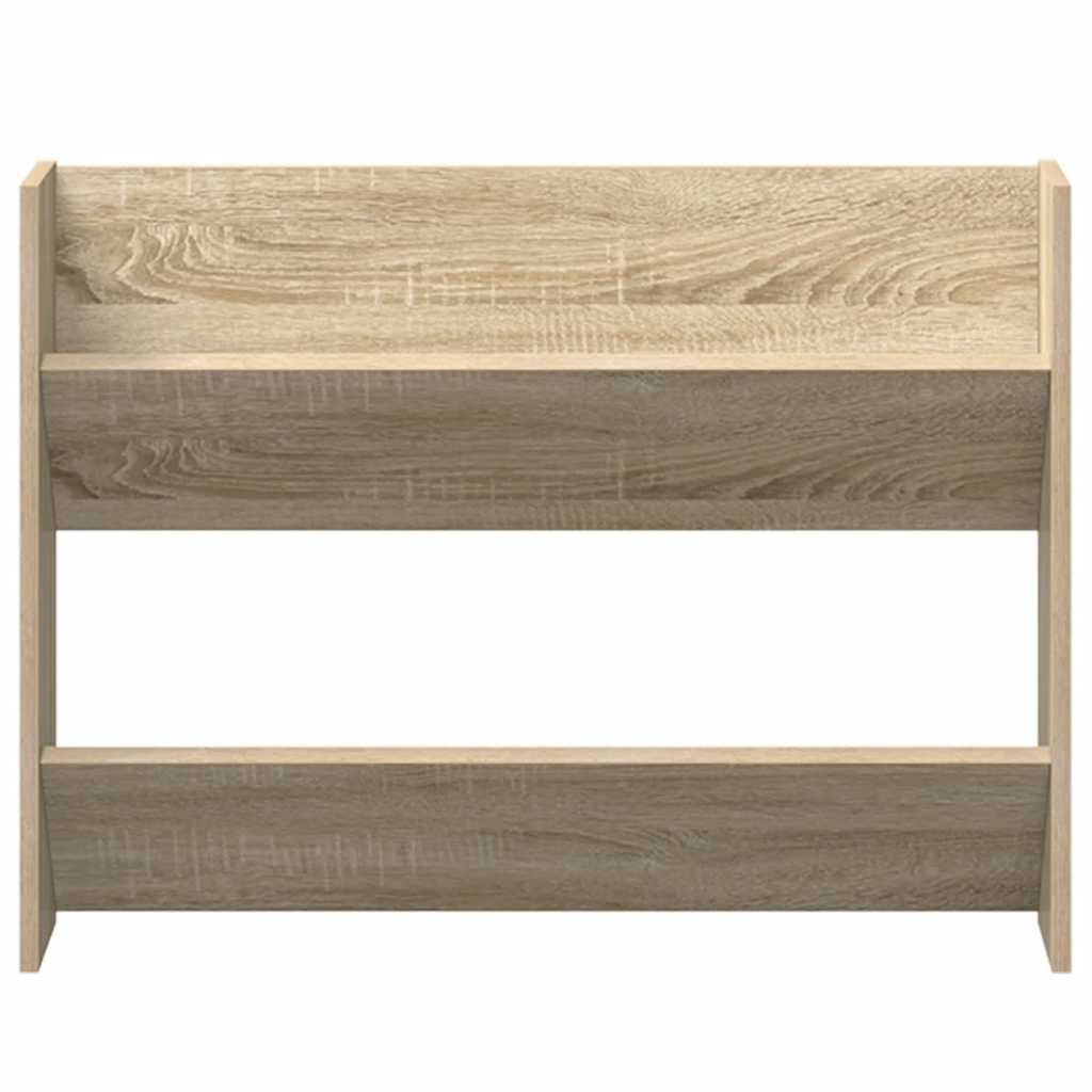 vidaXL Παπουτσοθήκες 2 τεμ. Sonoma Δρυς 80 x 18 x 60 εκ. Μοριοσανίδα