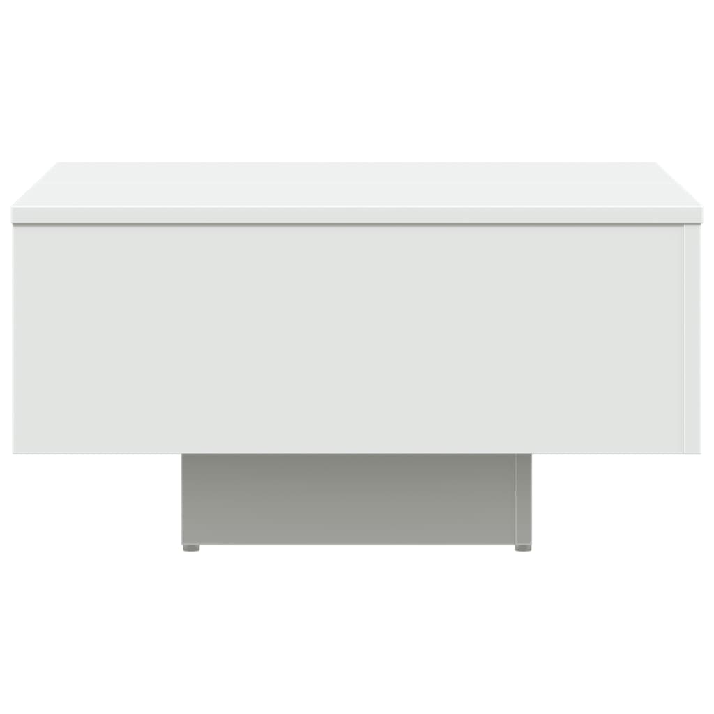 vidaXL Τραπεζάκι Σαλονιού Λευκό 60 x 60 x 31,5 εκ. από Επεξ. Ξύλο