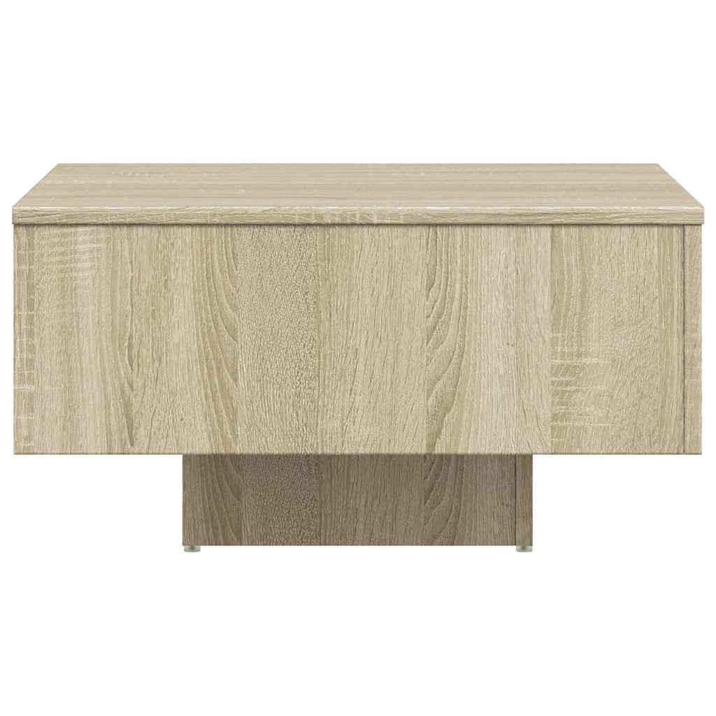 vidaXL Τραπεζάκι Σαλονιού Sonoma Δρυς 60 x 60 x 31,5 εκ. Επεξ. Ξύλο