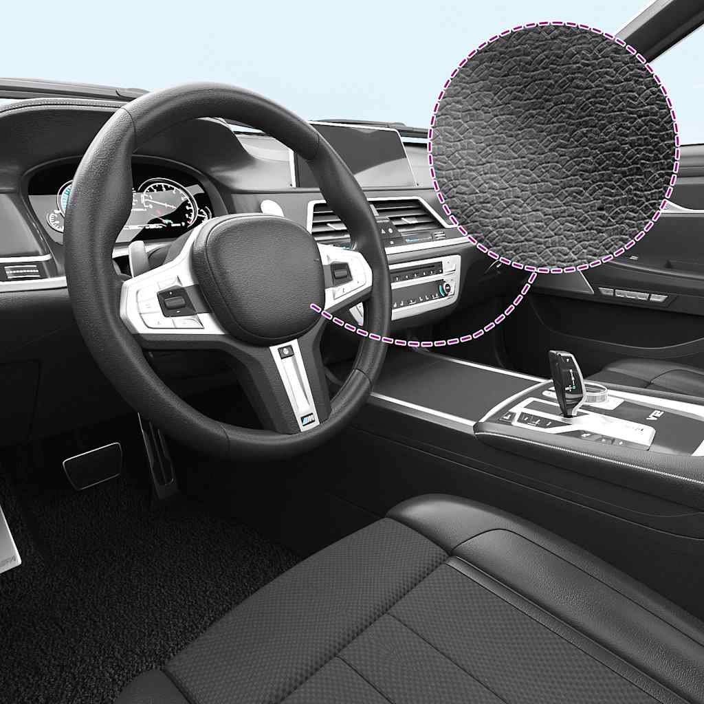 vidaXL Μεμβράνες Αυτοκινήτου 2 τεμ. Μαύρο Ματ 100x150 εκ. & 50x150 εκ.