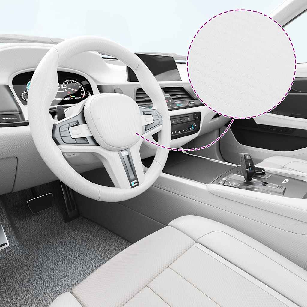 vidaXL Μεμβράνη Αυτοκινήτου 3D Λευκή 100 x 150 εκ.