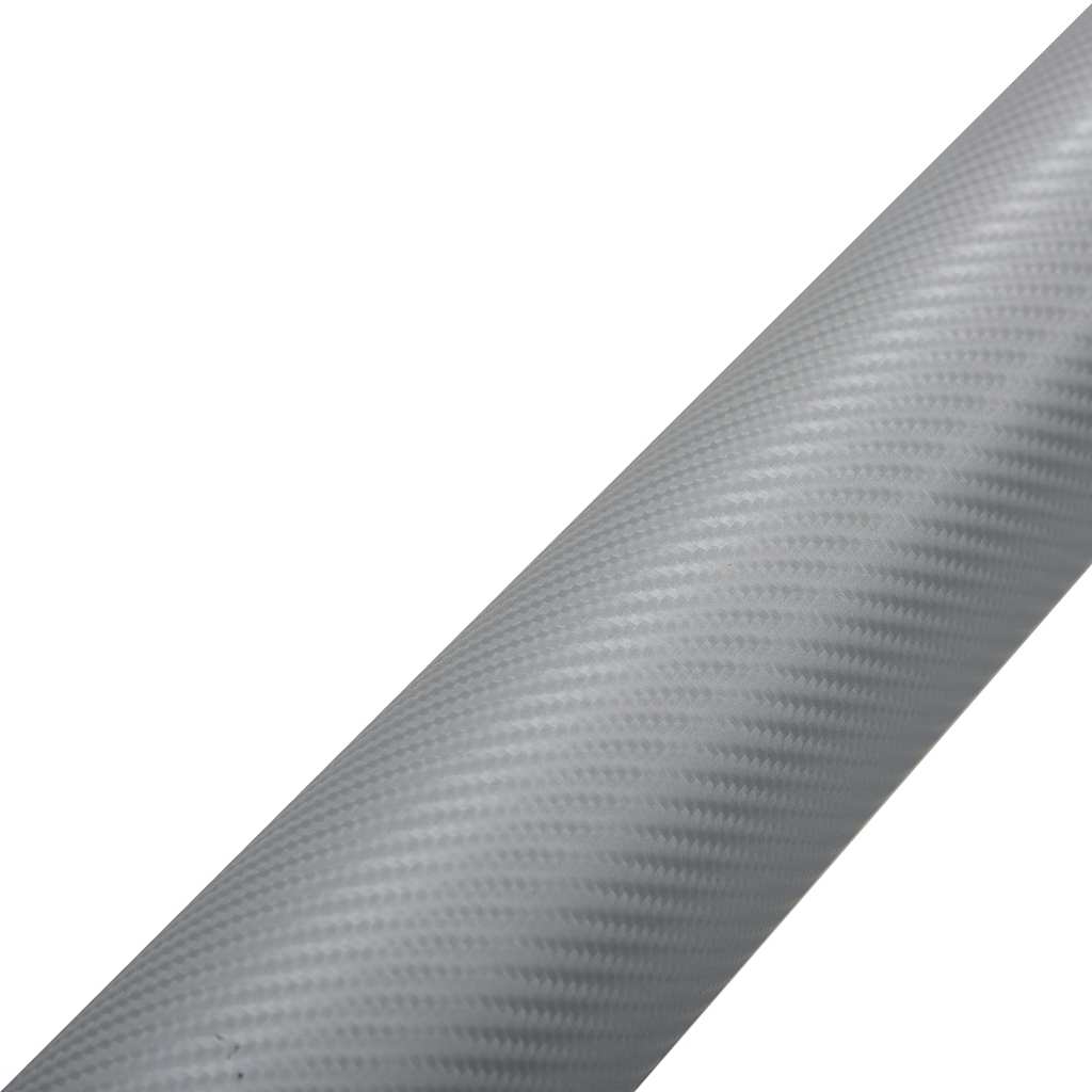 vidaXL Μεμβράνες Αυτοκινήτου 4D 2 τεμ. Ασημί 100x150 εκ. & 50x150 εκ.