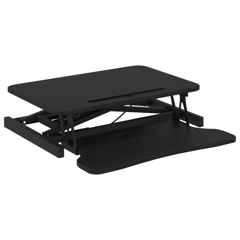 vidaXL Σταθμός Εργασίας Ρυθμιζόμενος 60x40x(13-41,5) εκ. Ατσάλι & Ξύλο