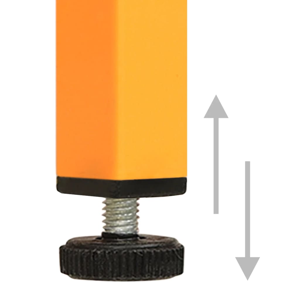 vidaXL Ντουλάπα Μουσταρδί 90 x 50 x 180 εκ. από Ατσάλι