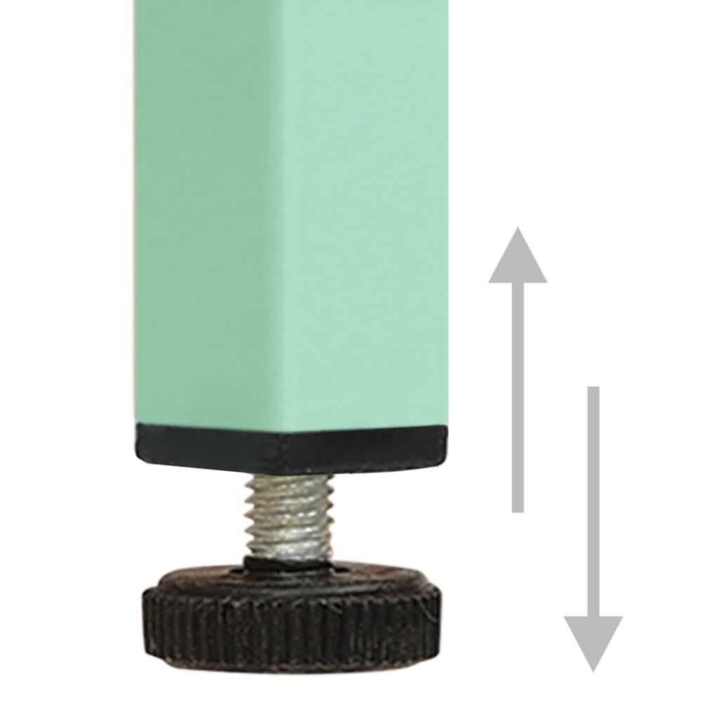 vidaXL Ντουλάπα Χρώμα Μέντα 90 x 50 x 180 εκ. από Ατσάλι