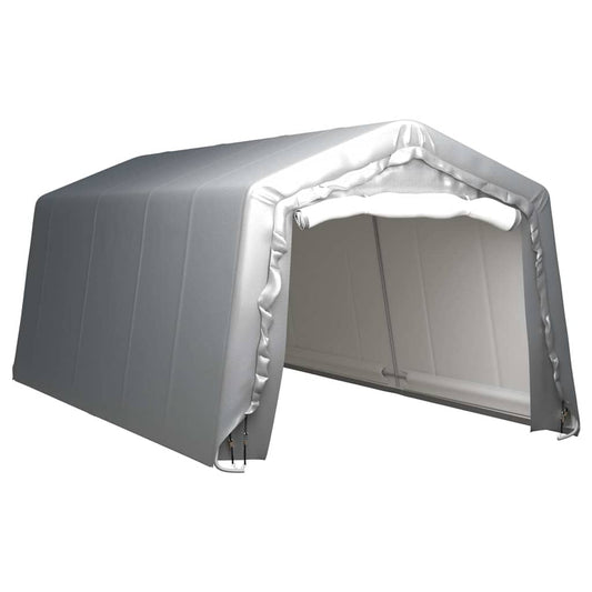 vidaXL Τέντα αποθήκευσης Γκρι 300 x 600 εκ. από Ατσάλι