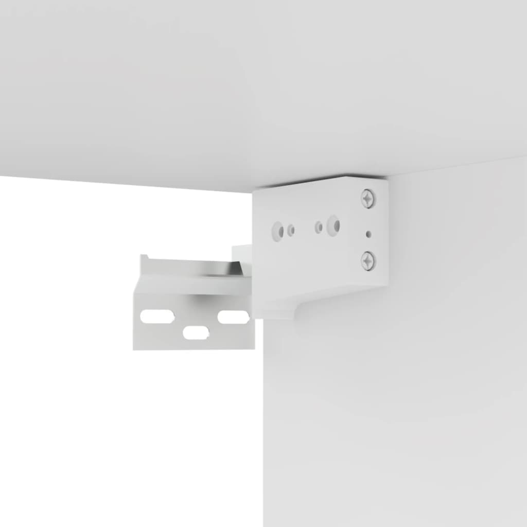 vidaXL Έπιπλα Τηλεόρασης Σετ 8 Τεμαχίων Λευκό από Μοριοσανίδα