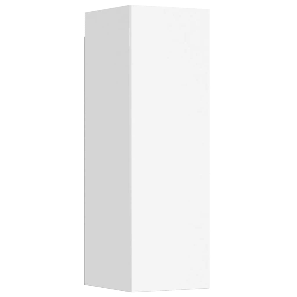 vidaXL Έπιπλα Τηλεόρασης Σετ 3 Τεμαχίων Λευκό από Επεξ. Ξύλο