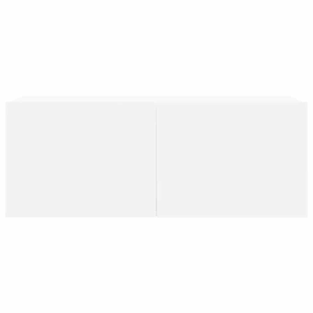 vidaXL Έπιπλα Τηλεόρασης Σετ 6 Τεμαχίων Λευκό από Επεξ. Ξύλο