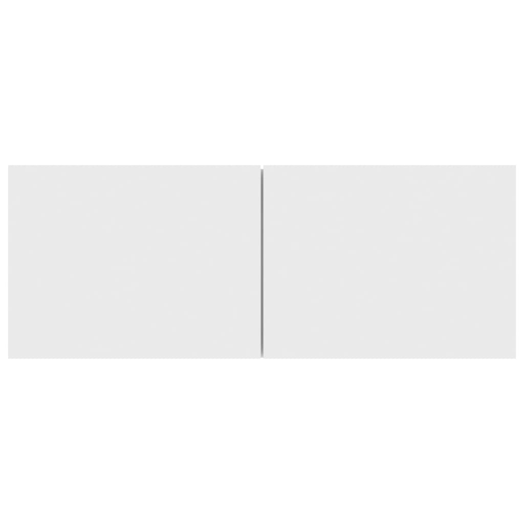 vidaXL Έπιπλα Τηλεόρασης 3 τεμ. Λευκά από Επεξ. Ξύλο