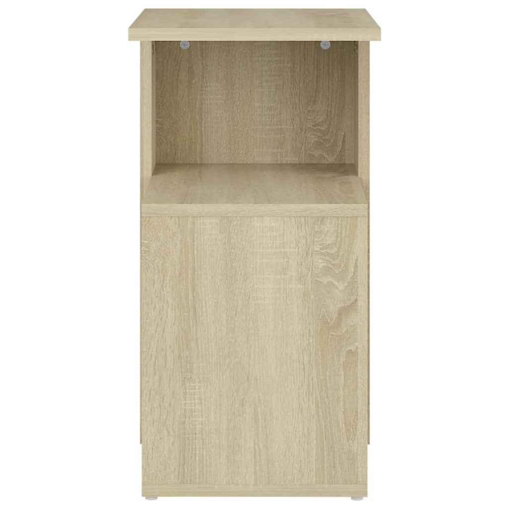 vidaXL Τραπέζι Βοηθητικό Sonoma Δρυς 36 x 30 x 56 εκ. από Επεξ. Ξύλο