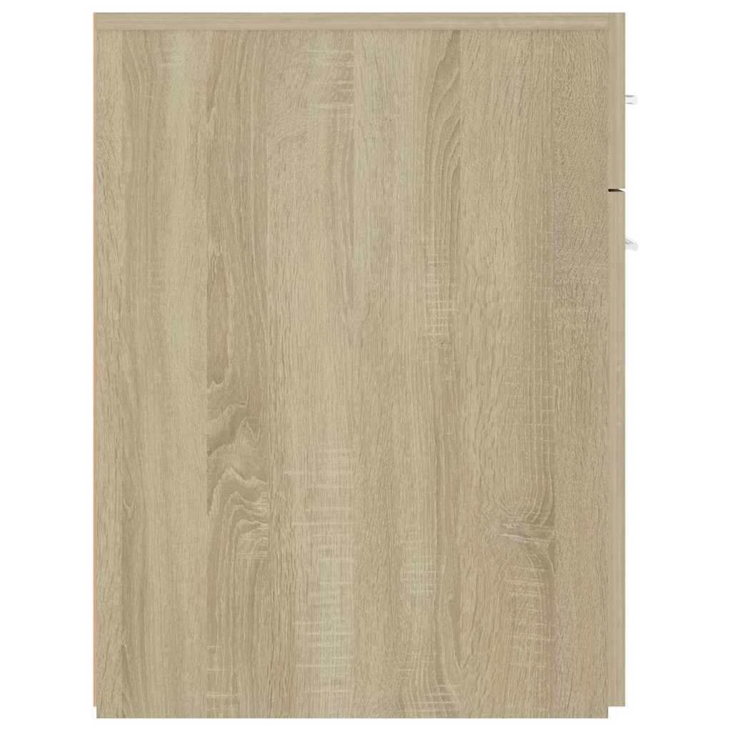 vidaXL Συρταριέρα Γενικής Χρήσης Sonoma Δρυς 20x45,5x60 Επεξ. Ξύλο