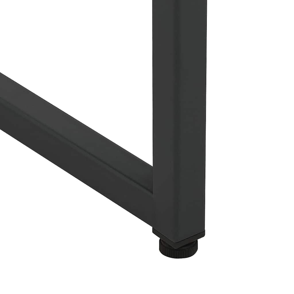vidaXL Μπουφές Μαύρος 105 x 35 x 75 εκ. από Ατσάλι