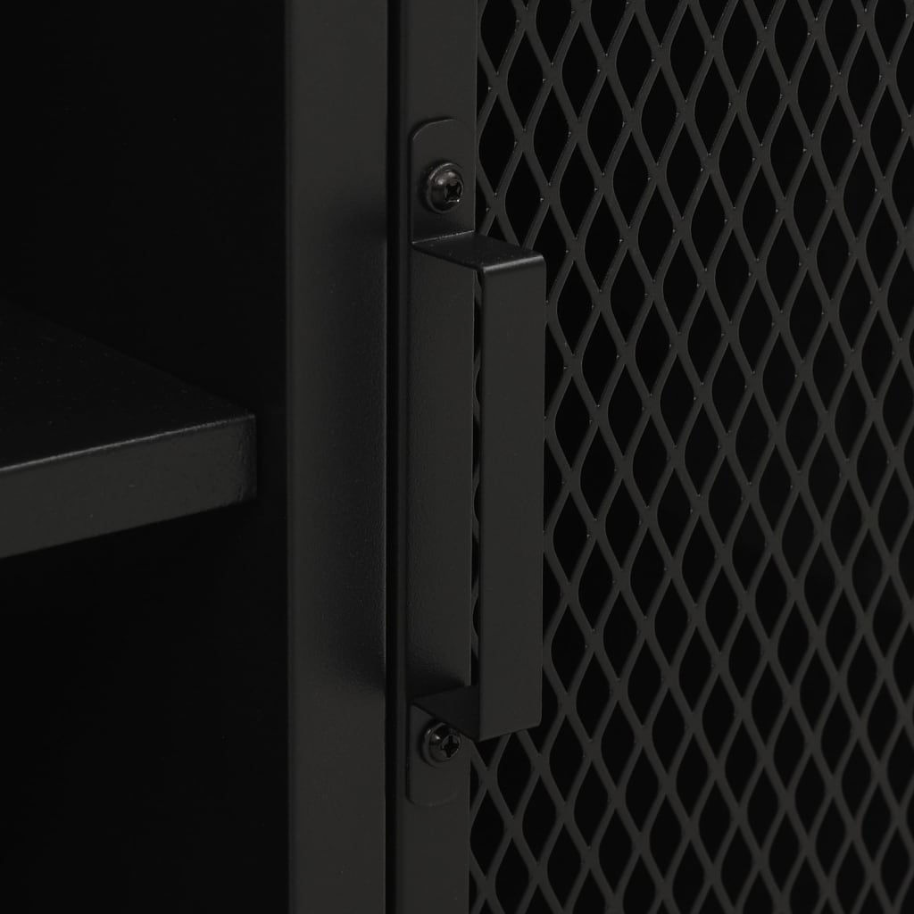 vidaXL Έπιπλο Τηλεόρασης Γκρι 105 x 36 x 47 εκ. Μέταλλο / MDF