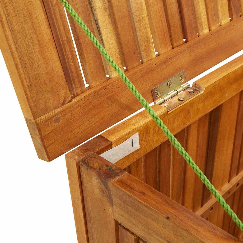 vidaXL Μπαούλο Αποθήκευσης Κήπου 113x50x58 εκ. από Μασίφ Ξύλο Ακακίας